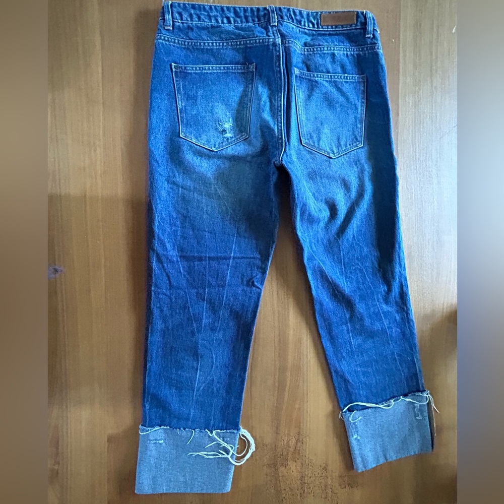 ZARA- Trafaluc Denim Raped cool design-size 6
